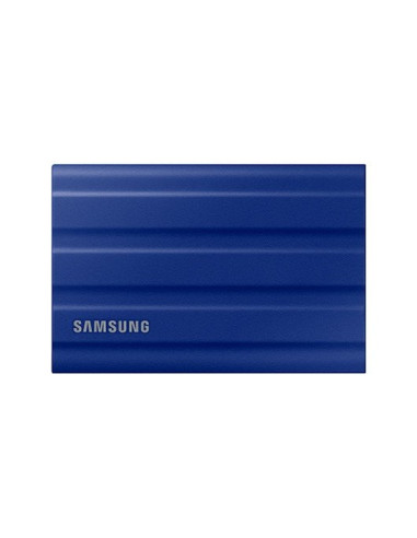 Disco duro externo ssd samsung mu - pe1t0r - eu 1tb t7 shield nvme azul