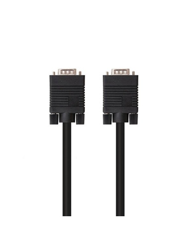 Cable svga hdb15 nanocable 1.8m -  macho - macho -  negro