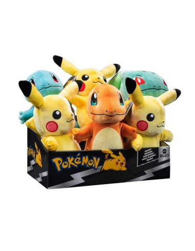 Peluche pokemon terciopelo surtido aleatorio 21 cm