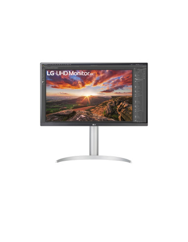 Monitor lg led ips 27up85np - w 27pulgadas 3840 x 2160 hdmi displayport usb altavoces reg. altura