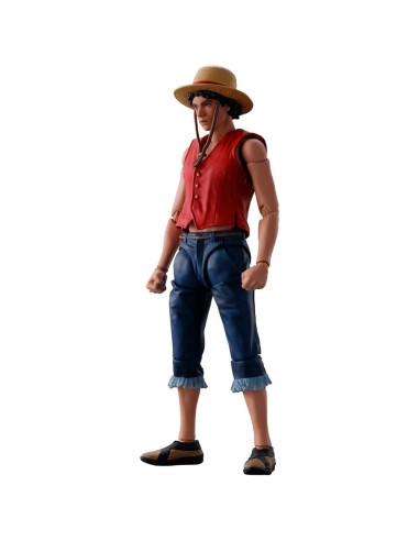 Figura tamashii nations sh figuarts one piece monkey d luffy netflix