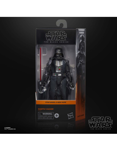 Figura hasbro star wars a new hope the black series darth vader