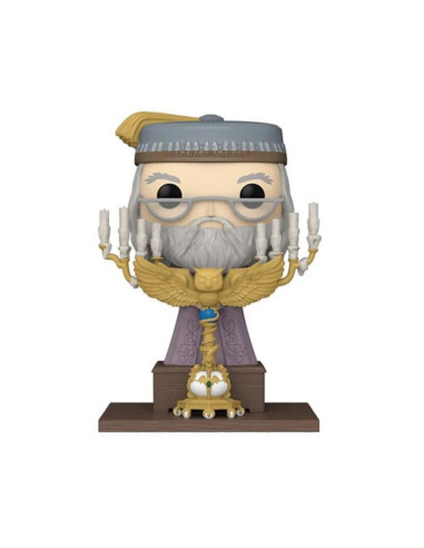 Funko pop harry potter deluxe dumbledore con podio 76002