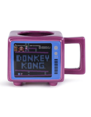 Taza térmica pyramid retro tv donkey kong