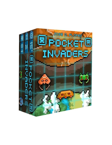 Juego de mesa pocket invaders tercera edicion pegi 8