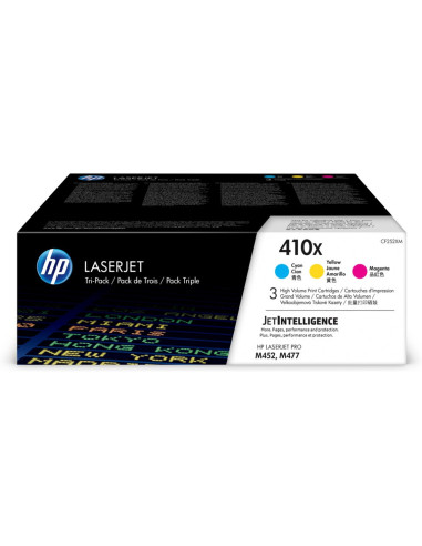 Multipack toner hp 410x pack cian magenta amarillo