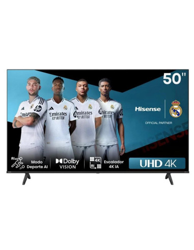 Tv hisense 50pulgadas led 4k uhd -  50a6n -  smart tv