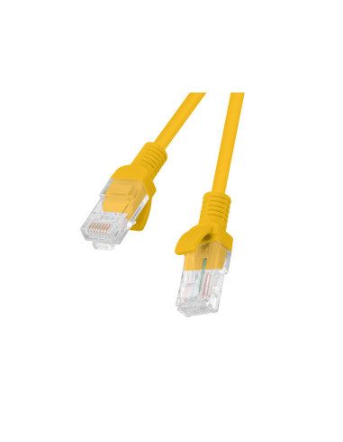 Latiguillo rj45 lanberg cat.6 utp 1.5m fluke passed orange