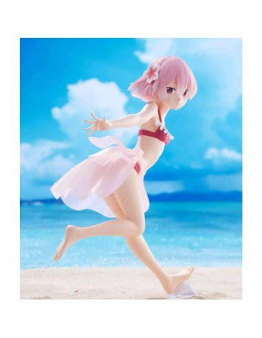 Figura banpresto re: zero starting life in another world ram celestial