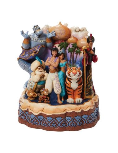 Figura enesco disney aladdin personajes diorama premium