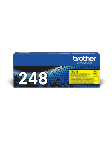 Toner brother tn248y amarillo 1000 paginas