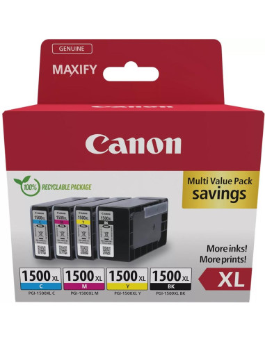 Multipack canon pgi - 1500xl n - c - m - a  mb2050 - mb2350