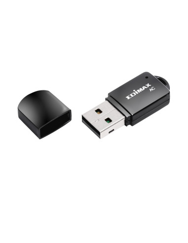 Adaptador wifi inalambrico mini usb edimax ac600 doble banda