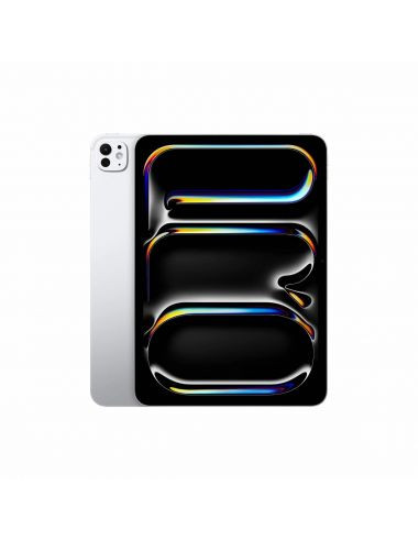 Apple ipad pro 11pulgadas 8gb 256gb wifi + cellular silver ips -  chip m4 -  12 + 12 mpx