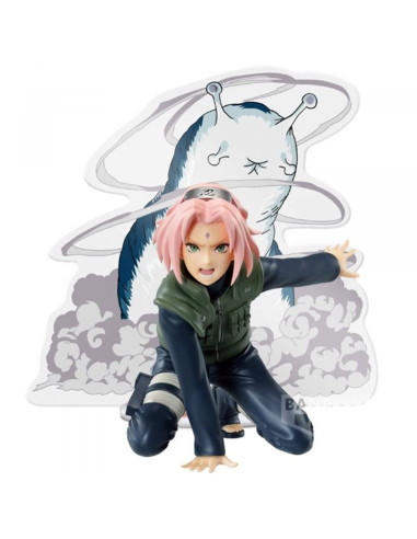 Figura banpresto naruto shippuden panel spectacle haruno sakura 9cm