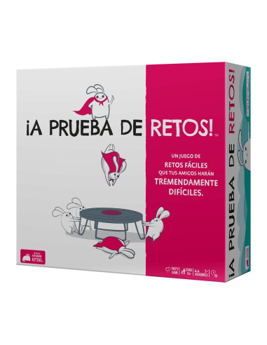 Juego de mesa ¡a prueba de retos! edad recomendada 7 años