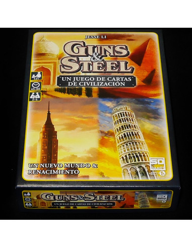 Juego de mesa guns & steel pegi 12