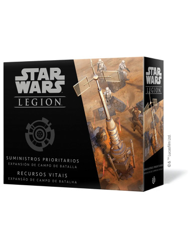 Juego de mesa star wars legion : suministros prioritarios pegi 14