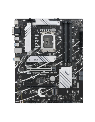 Placa base asus intel prime b760 - plus d4 atx -  4x ddr4 -  4x sata 6gb - s -  3x usb 3.2 -  1x usb tipo c -  2x usb 2.0 90mb1