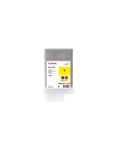 Cartucho canon pfi - 101y amarillo ipf5000 -  ipf5100 -  ipf6000s -  ipf6100 -  ipf6200