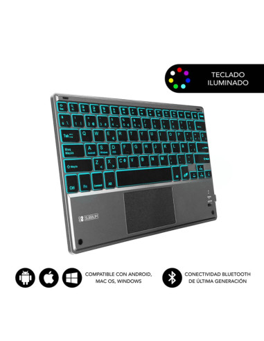 Teclado tablet subblim sub - kbt - smbt51 inalambrico