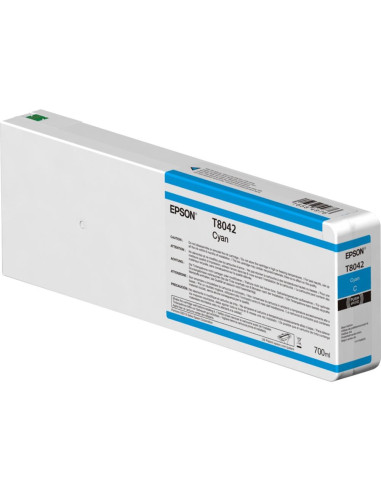 Cartucho tinta epson t55x200 ultrachrome hdx - hd cyan 700ml