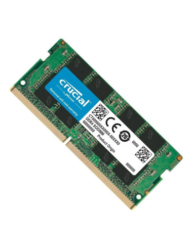 Memoria ram ddr4 16gb crucial - sodimm - 3200 mhz - pc4 25600 cl22