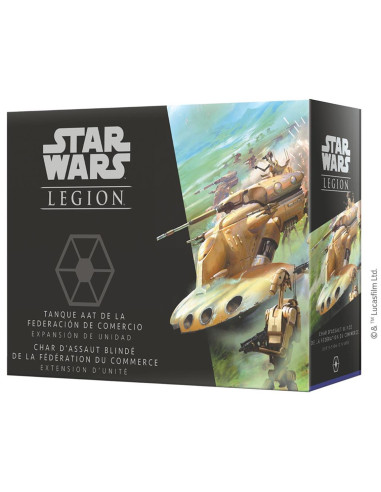 Juego de mesa star wars legion : tanque aat de la federacion de comercio pegi 14