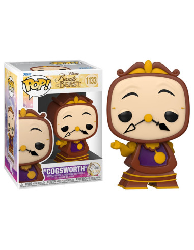 Funko pop disney la bella y la bestia cogsworth 57582