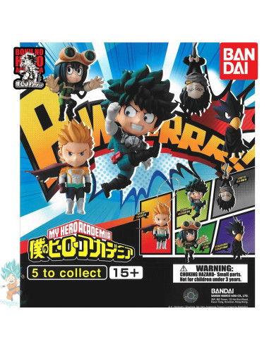 Gashapon my hero academia llavero deformed mascot smash vol.2 bandai