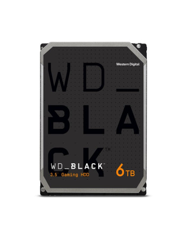 Disco duro interno hdd wd western digital black wd6004fzwx 6tb 3.5pulgadas sata - 600 7200rpm