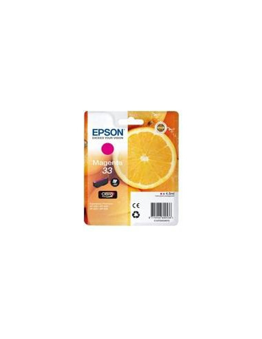 Cartucho tinta epson t334340 magenta xp350*xp630 - xp635 - xp830 -  naranja