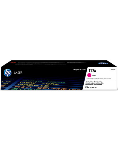 Toner hp 117a w2073a magenta 700 paginas