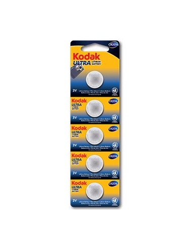 Blister pilas kodak boton litio ultra 2016 blister carton perforado -  5 pilas