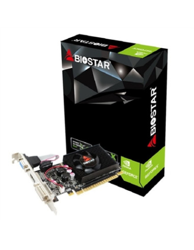 Tarjeta grafica biostar nvidia gt 210 1gb ddr3 hdmi d - sub dvi pci express 2.0