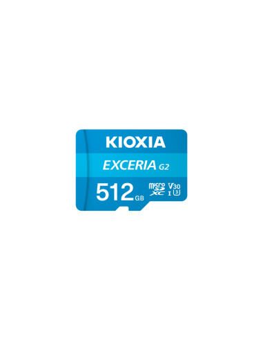 Tarjeta micro sd kioxia 512gb exceria g2 w - adaptor