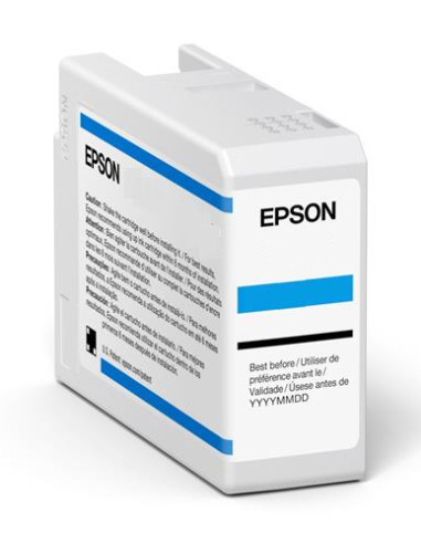 Cartucho tinta epson singlepack light cyan t47a5 ultrachrome pro 10 ink 50ml sc - p900