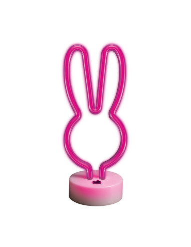 Lampara forever neon led light rabbit pink