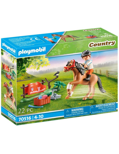 Playmobil coleccionable pony connemara