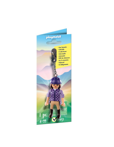 Playmobil llavero jinete