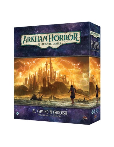 Juego de mesa arkham horror: el camino a carcosa exp. campaña pegi 14