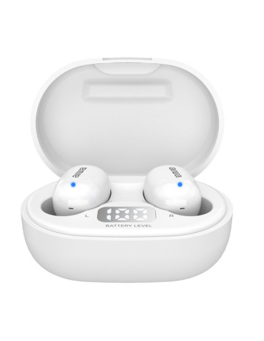 Auriculares inalambricos aiwa ebtw - 150 bluetooth blanco + estuche de carga