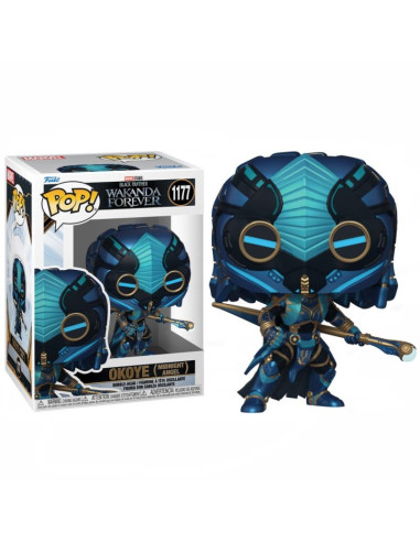 Funko pop marvel black panther wakanda forever okoye midnight angel 66719