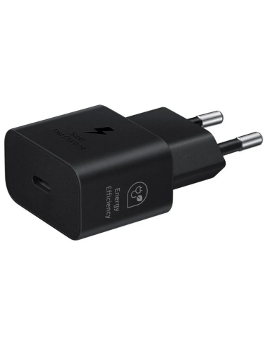 Cargador samsung ep - t2510nbegeu usb tipo c negro 25w - cable no incluido