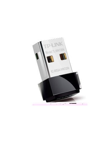 Adaptador usb 2.0 wifi 150 mbps tplink formato nano