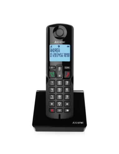 Telefono fijo inalambrico alcatel s280 ewe duo black