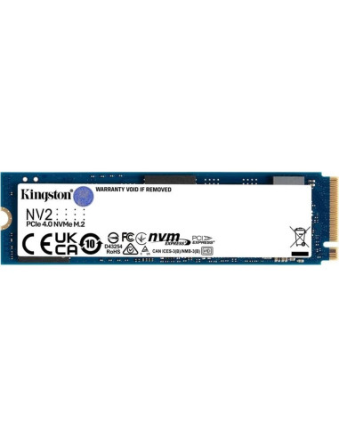 Disco duro interno ssd kingston nv2 4tb m.2 nvme snv2s - 4000g