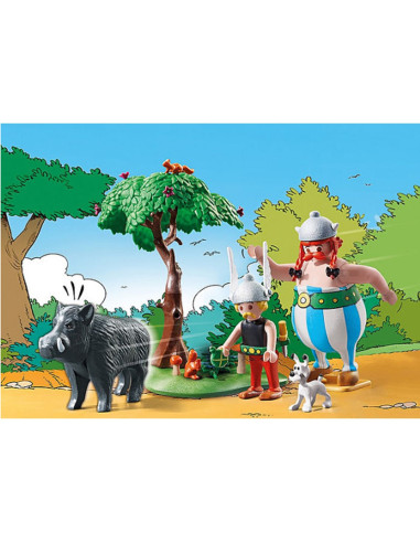 Playmobil astérix: la caza del jabalí