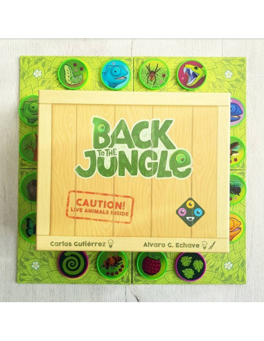 Juego de mesa back to the jungle pegi 6