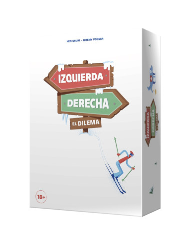 Juego de mesa izquierda derecha el dilema pegi 18